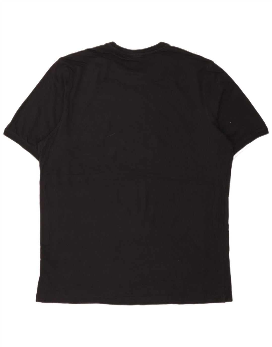 ADIDAS Mens T-Shirt Top Large Black Cotton