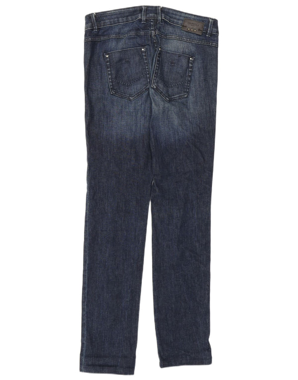 Marella Womens Regular Slim Jeans UK 10 Small W30 L31 Blue Cotton