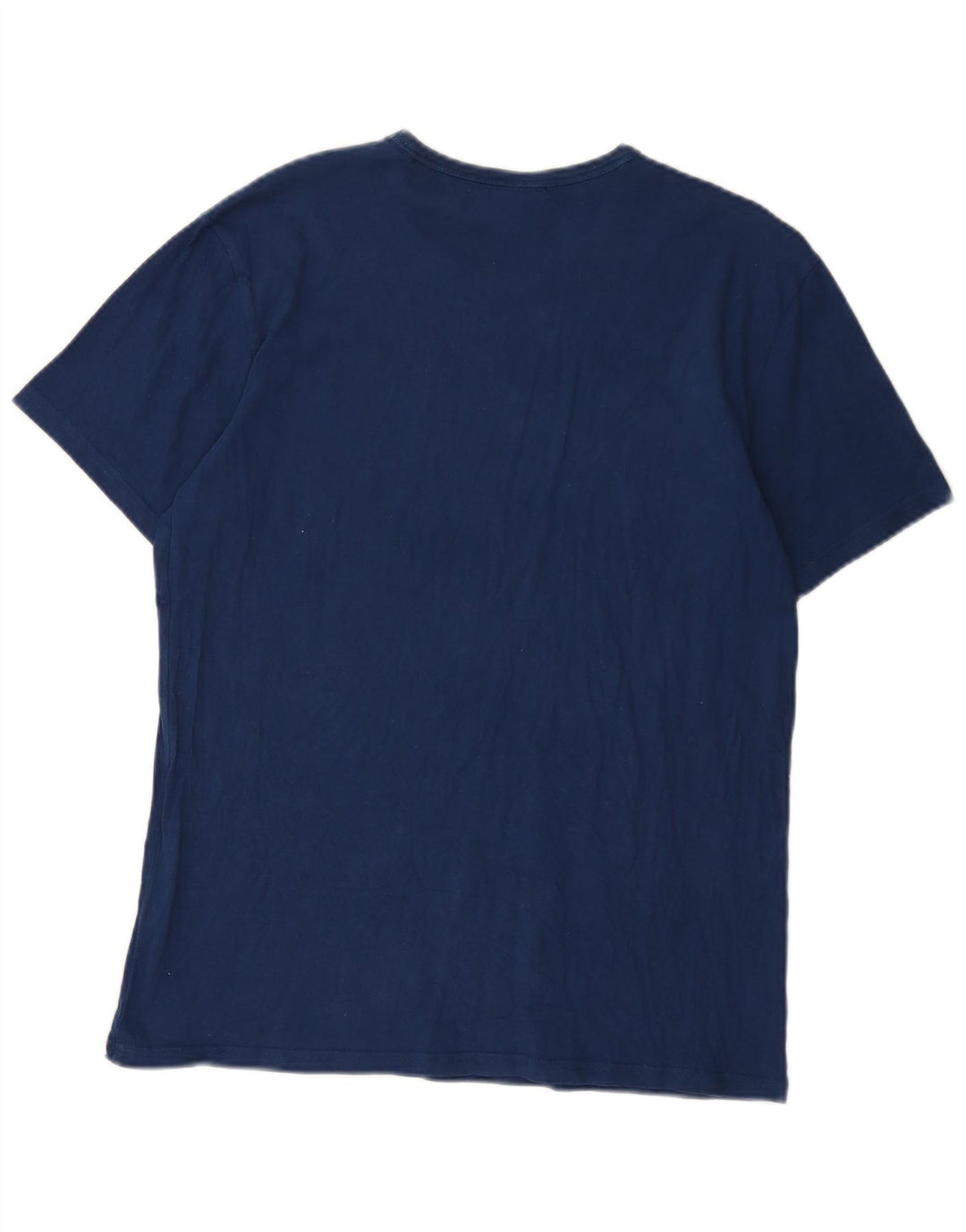 Calvin Klein Mens Graphic T-Shirt Top Medium Navy Blue Cotton