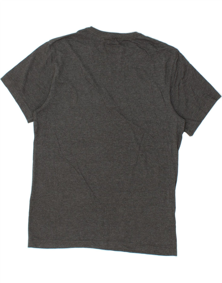 EDDIE BAUER Mens Graphic T-Shirt Top Medium Grey Cotton Vintage Eddie Bauer and Second-Hand Eddie Bauer from Messina Hembry 