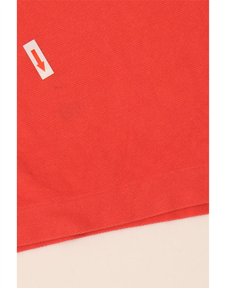 Lacoste Mens Classic Fit Polo Shirt Size 3 Small Red Cotton