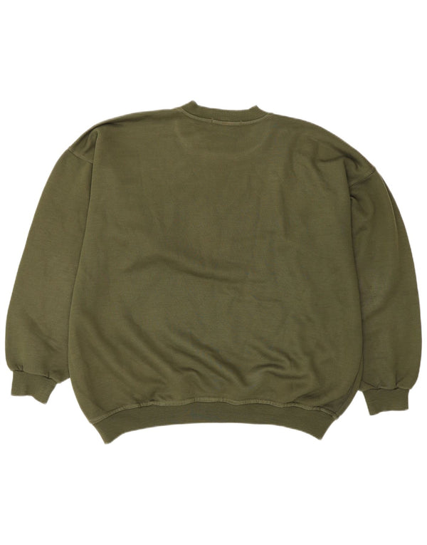 Great Bay Mens Graphic Sweatshirt Jumper XL Khaki