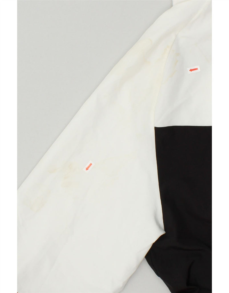 PUMA Mens Tracksuit Top Jacket 2XL White Colourblock Polyester | Vintage Puma | Thrift | Second-Hand Puma | Used Clothing | Messina Hembry 