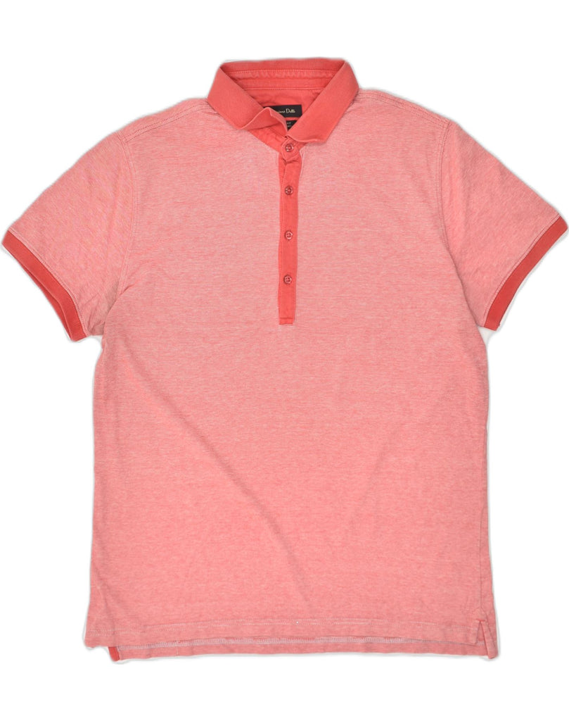 MASSIMO DUTTI Mens Regular Fit Polo Shirt Small Red Cotton | Vintage Massimo Dutti | Thrift | Second-Hand Massimo Dutti | Used Clothing | Messina Hembry 