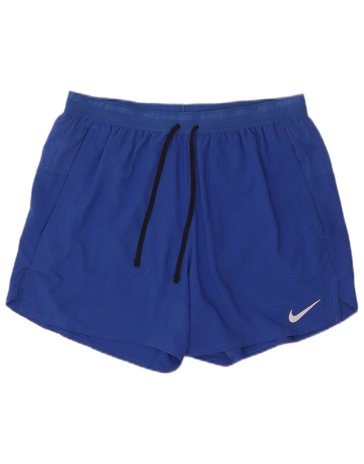 Nike Boys Dri Fit Graphic Sport Shorts 10-11 Years Medium  Blue Polyester