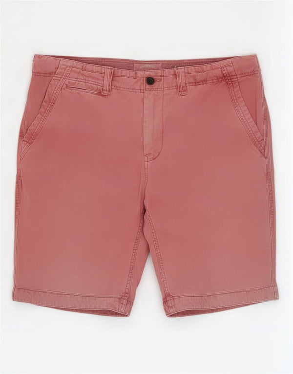 Fat Face Mens Chino Shorts W40 XL Pink Cotton
