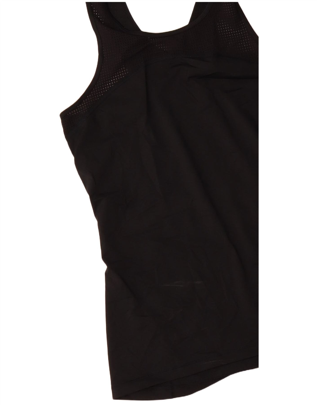 NIKE Womens Vest Top UK 8 Small Black Polyester