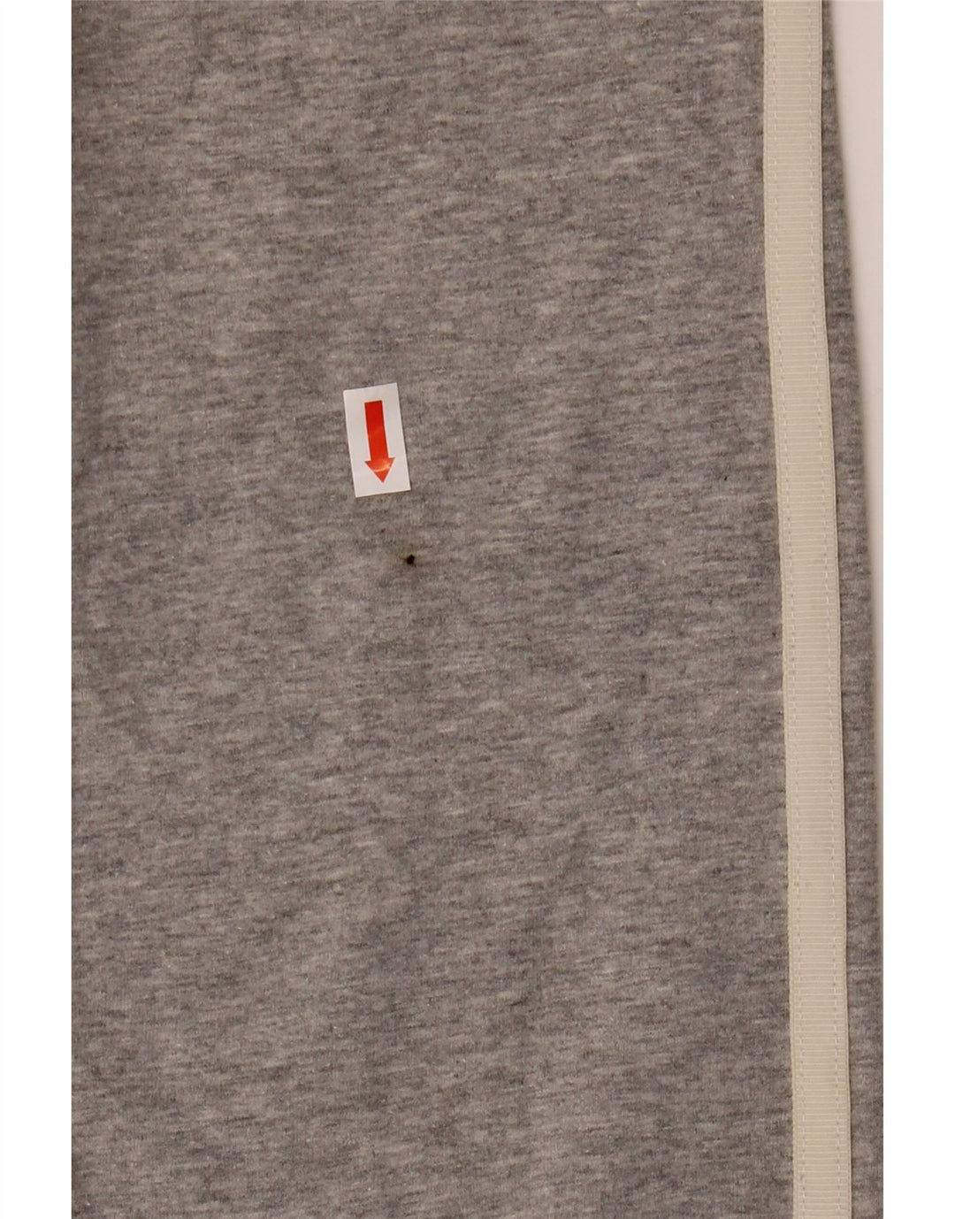 Adidas Womens Leggings UK 8 Small Grey Flecked Cotton