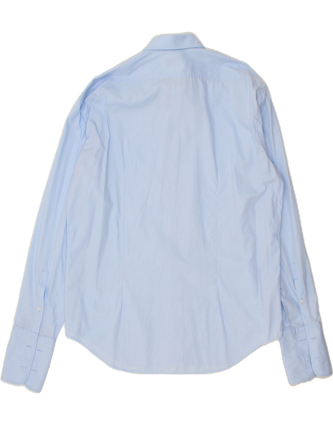JOOP Mens Formal Shirt Size 43 17 XL Blue Cotton Vintage Joop and Second-Hand Joop from Messina Hembry 