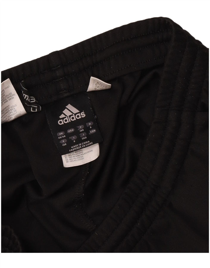 Adidas Mens Tracksuit Trousers UK 46/48 XL Black Polyester