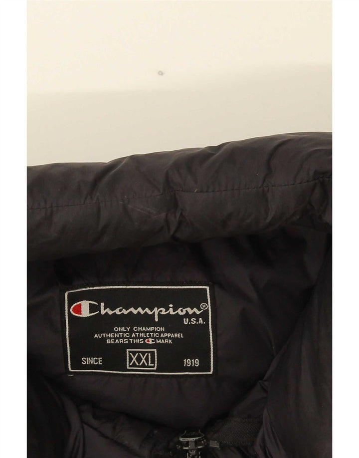 Champion Mens Padded Jacket UK 44 2XL Black