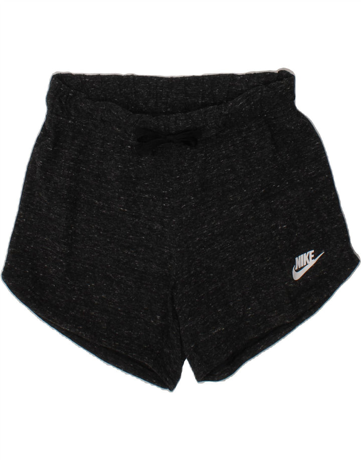 NIKE Girls Graphic 2 Piece Set 10-11 Years Medium Black Flecked Vintage Nike and Second-Hand Nike from Messina Hembry 