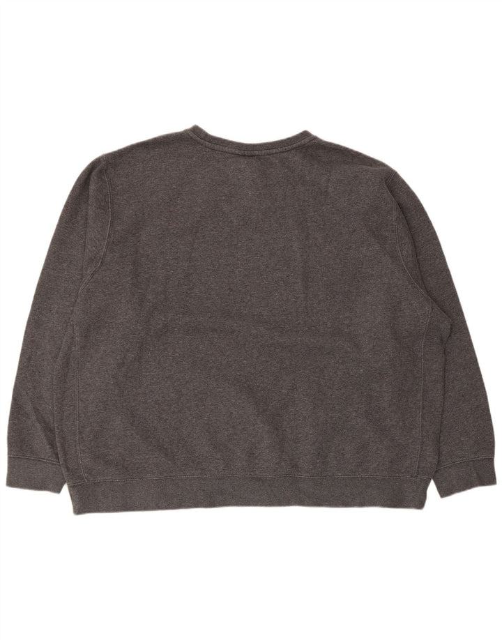 Nike Womens Loose Fit Sweatshirt Jumper UK 20 2XL Grey