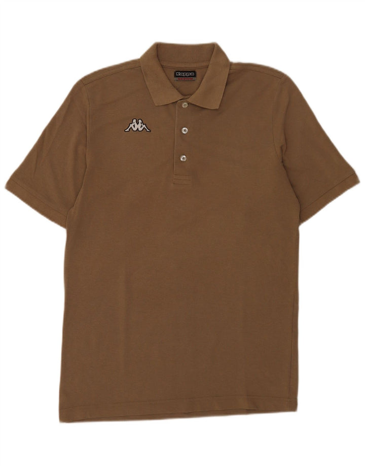 Kappa Mens Polo Shirt Medium Brown