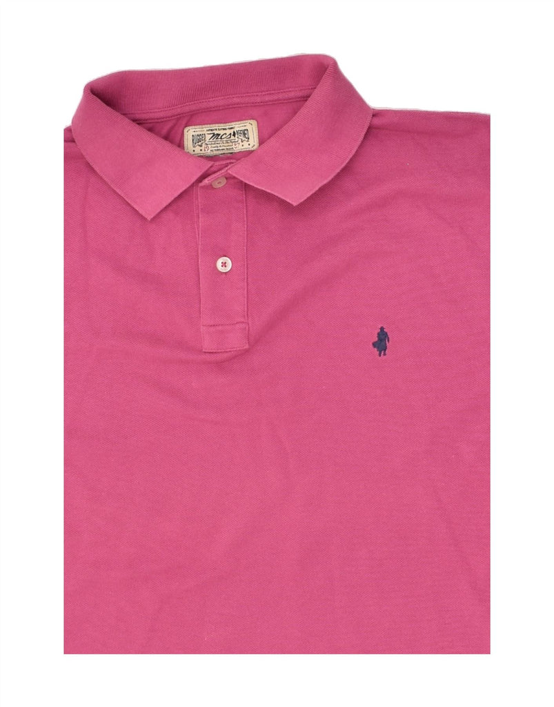 MARLBORO CLASSICS Mens Rugged & Refined Polo Shirt XL Pink | Vintage Marlboro Classics | Thrift | Second-Hand Marlboro Classics | Used Clothing | Messina Hembry 