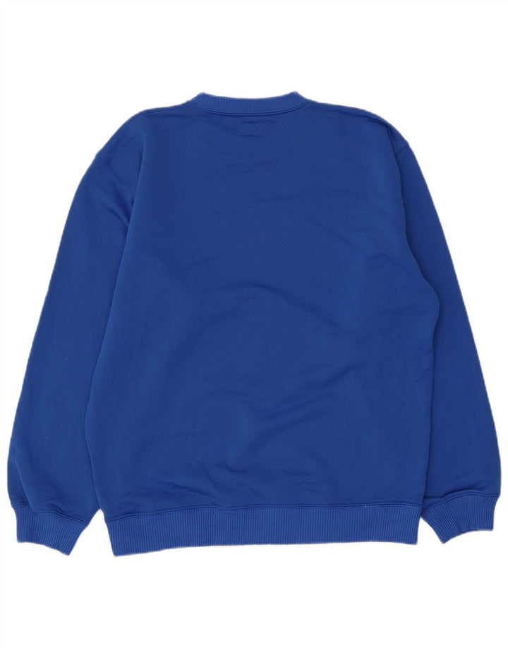CALVIN KLEIN JEANS Boys Graphic Sweatshirt Jumper 13-14 Years Blue