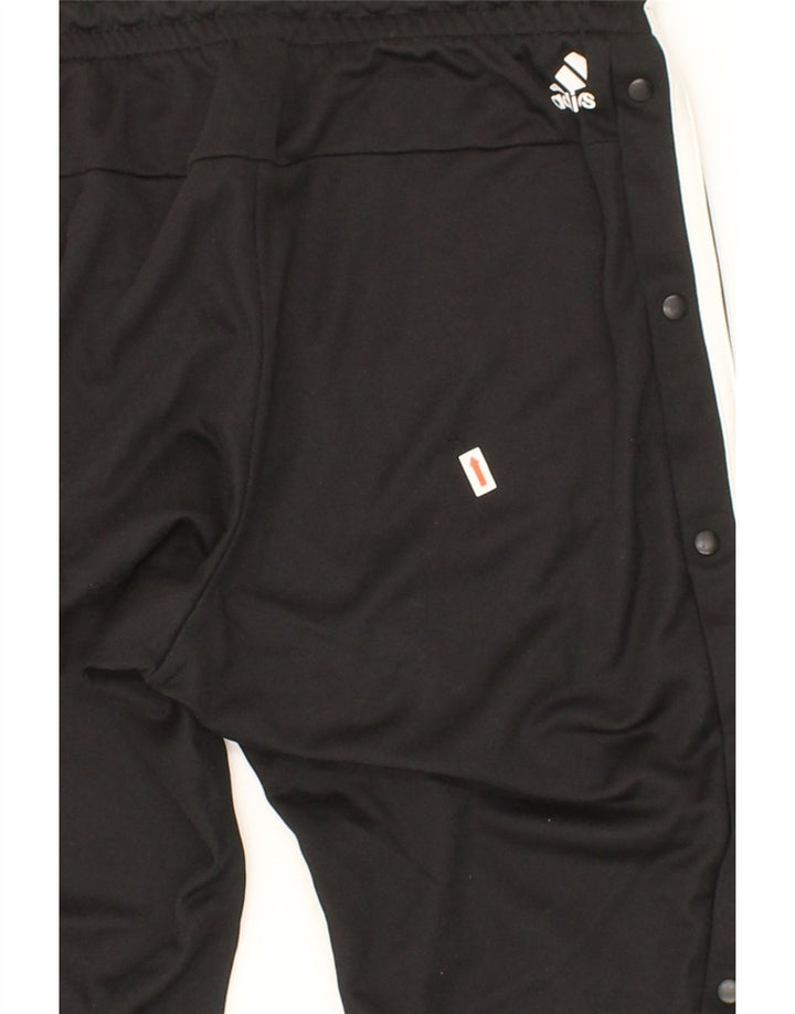 ADIDAS Womens Tracksuit Trousers  UK 8/10 Small Black Polyester Vintage Adidas and Second-Hand Adidas from Messina Hembry 