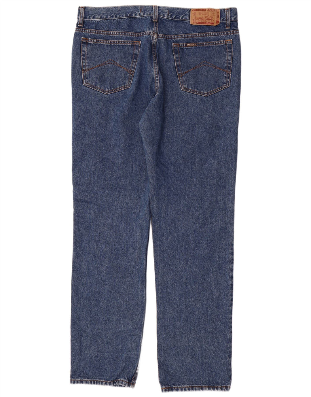 CARRERA Mens 700 Straight Jeans IT 56 3XL W40 L34 Blue Cotton