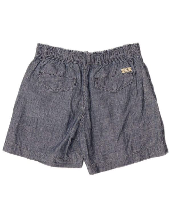 Polo Ralph Lauren Womens Chino Shorts XS W25  Blue Cotton