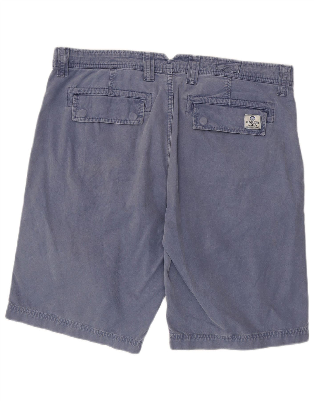 North Sails Mens Chino Shorts IT 52 XL W38 Blue Cotton