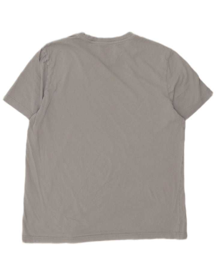 Reebok Mens T-Shirt Top Large Grey