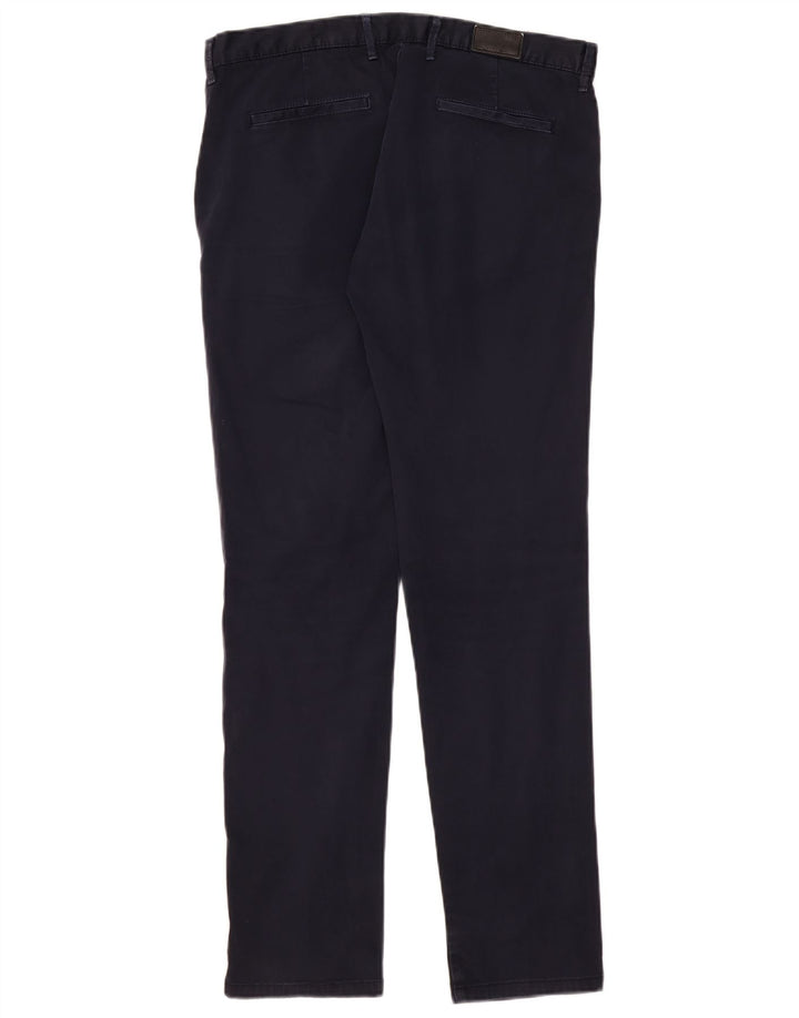ZARA Mens Slim Chino Trousers EU 40 Medium W31 L32 Navy Blue