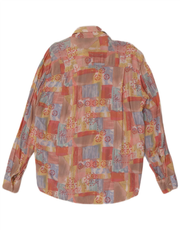 Azzurra Mens Shirt XL Multicoloured Patchwork