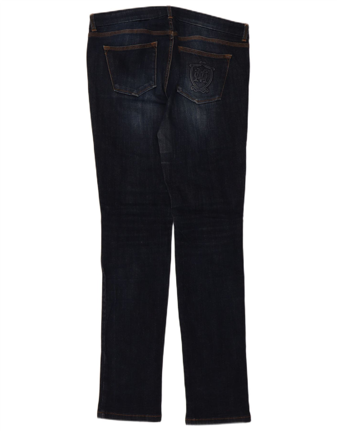 Massimo Dutti Womens Slim Jeans W30 L31 Navy Blue