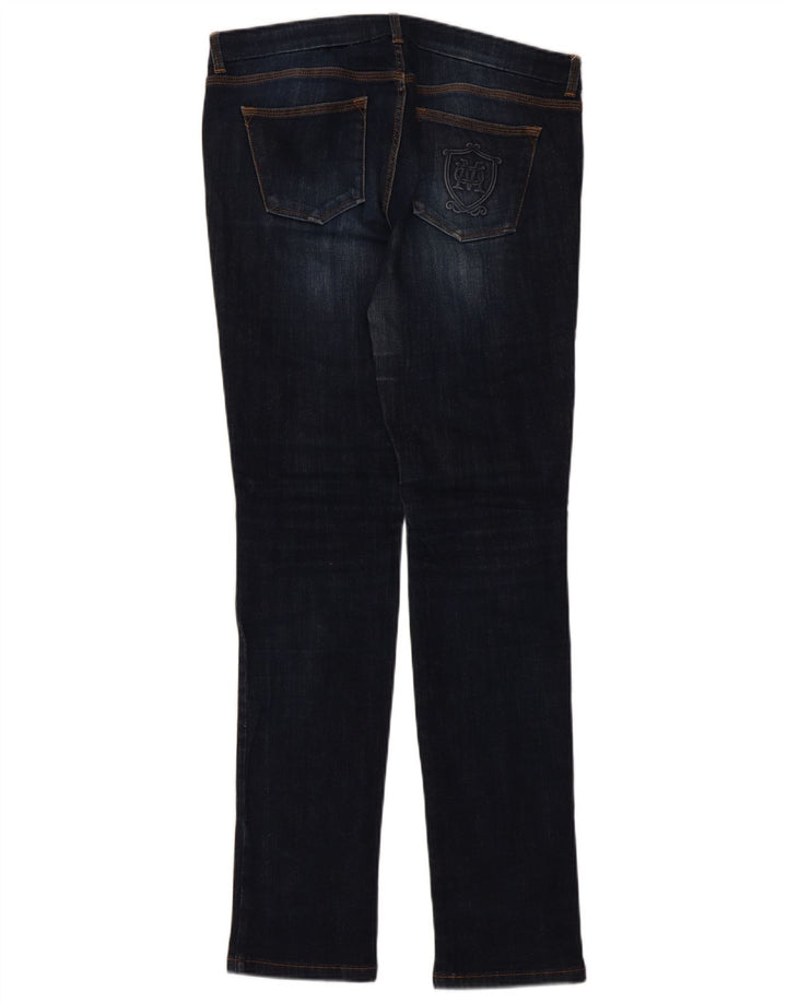 Massimo Dutti Womens Slim Jeans W30 L31 Navy Blue