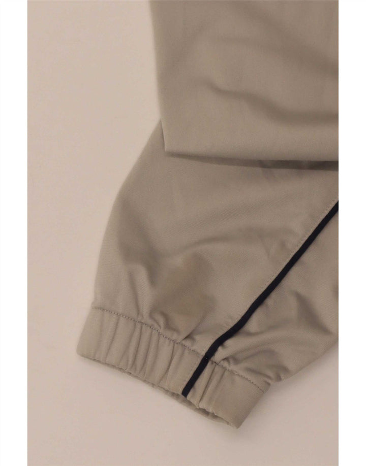 Asics Mens Tracksuit Top Jacket Medium Grey Colourblock Polyester
