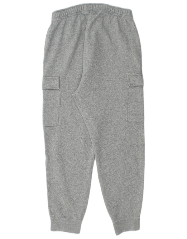 NIKE Mens Cargo Tracksuit Trousers Joggers Medium  Grey Cotton