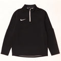 Nike Mens Dri Fit Zip Neck Pullover Tracksuit Top Small Black Colourblock