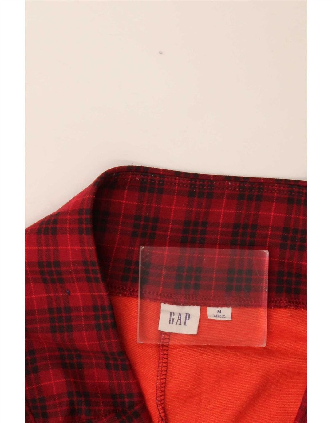 Gap Womens Skinny Casual Trousers Medium W30 L26 Red Check
