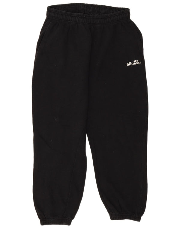 Ellesse Mens Tracksuit Trousers Joggers Large Black Cotton