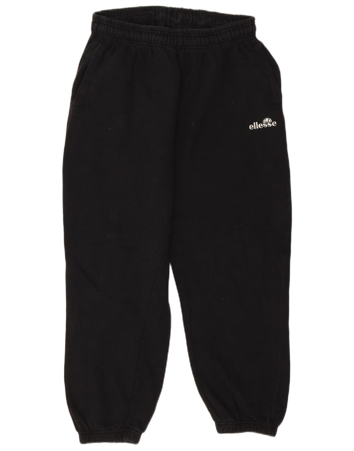 Ellesse Mens Tracksuit Trousers Joggers Large Black Cotton