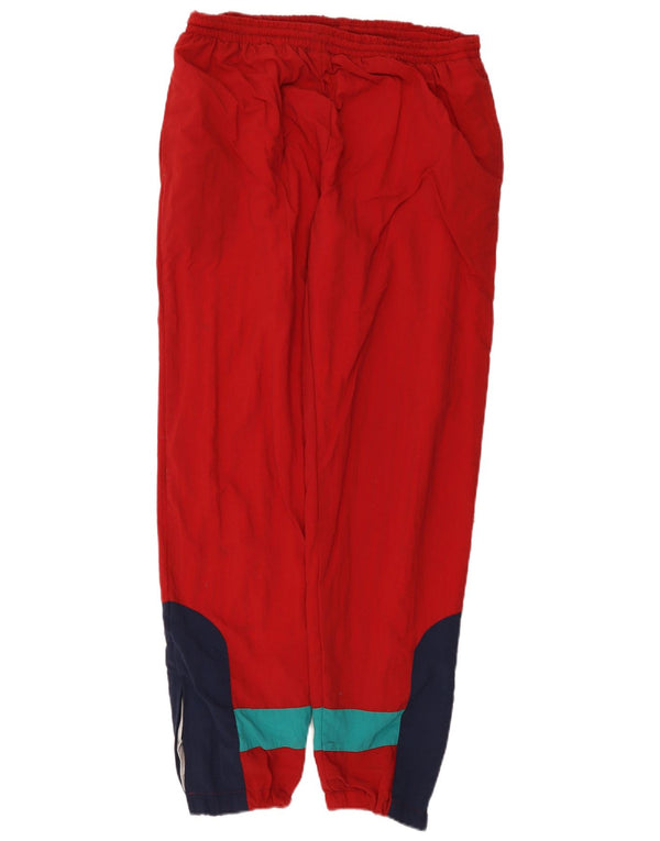 Vintage Womens Parka Jacket UK 14 Large Red Colourblock