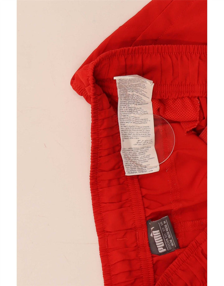 Puma Mens Sport Shorts Medium Red Polyester