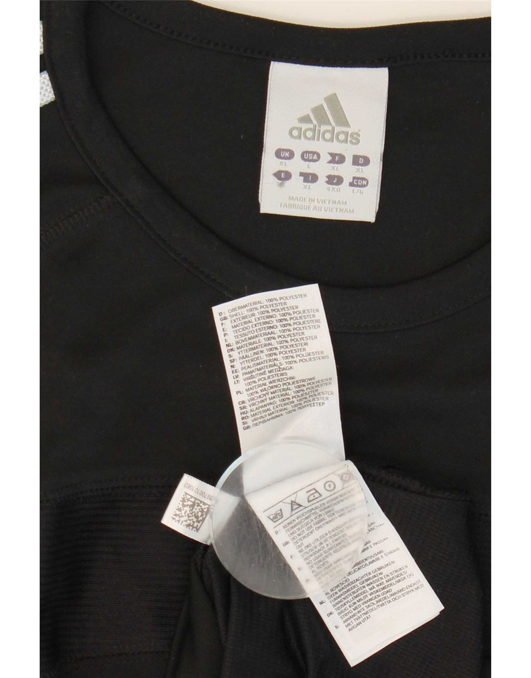 Adidas Mens Climacool Vest Top XL Black Polyester
