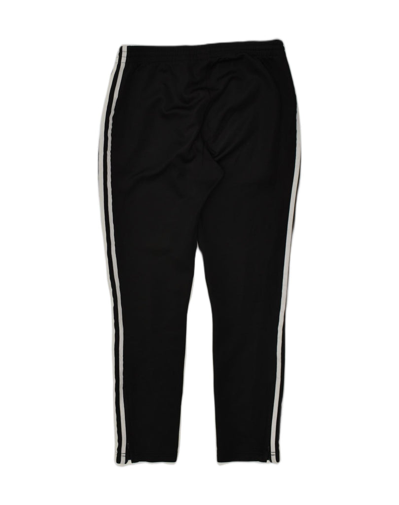 ADIDAS Womens Tracksuit Trousers UK 12 Medium Black | Vintage Adidas | Thrift | Second-Hand Adidas | Used Clothing | Messina Hembry 