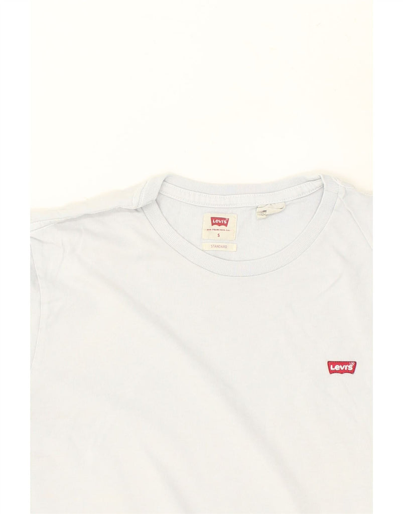 LEVI'S Mens Standard T-Shirt Top Small Off White Cotton | Vintage Levi's | Thrift | Second-Hand Levi's | Used Clothing | Messina Hembry 