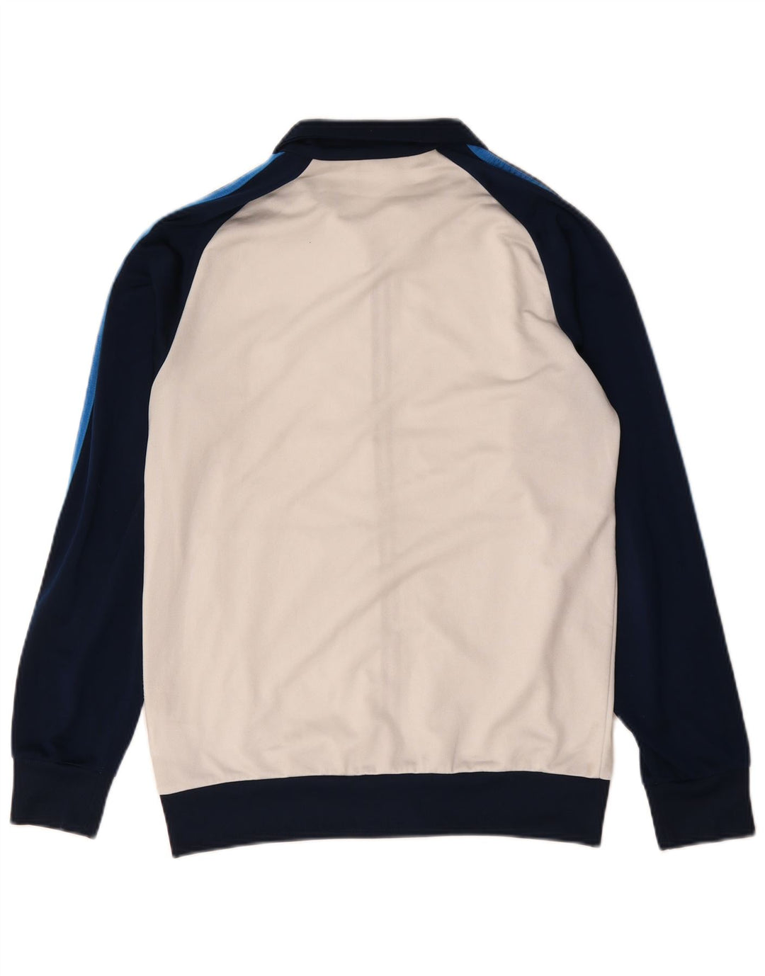 ADIDAS Mens Tracksuit Top Jacket UK 38/40 Medium White Colourblock