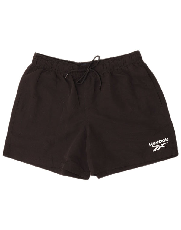 Reebok Mens Sport Shorts Medium Black Polyester