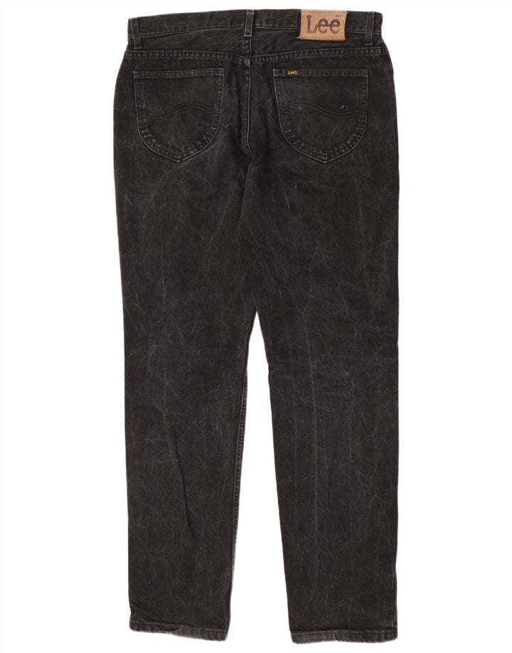 Lee Mens Phoenix Tapered Jeans  W36 L34 Black Cotton