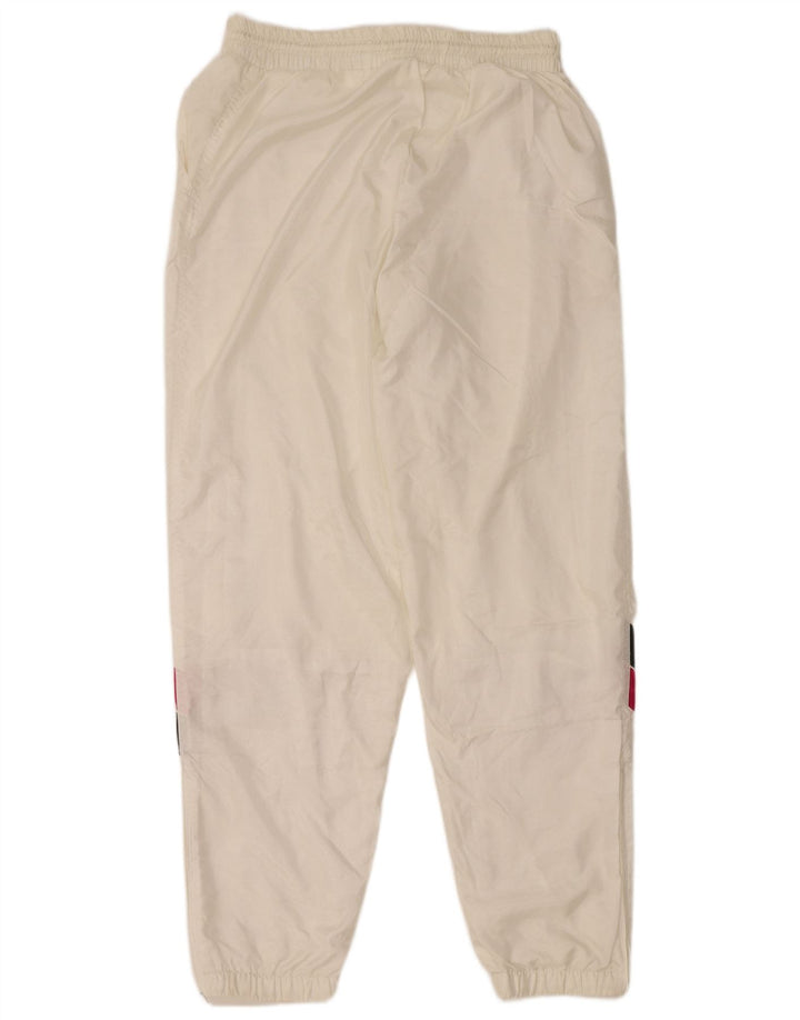 Pandora Mens Tracksuit Trousers Joggers Large White Colourblock Polyamide
