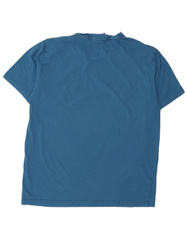CHAMPION Mens T-Shirt Top Medium Blue