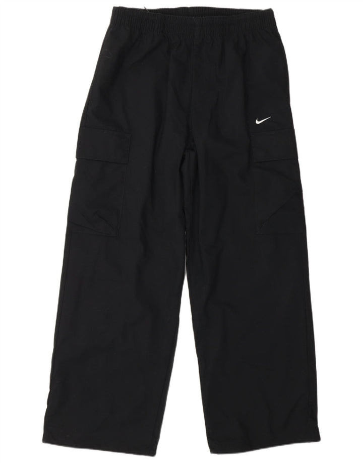 NIKE Mens Cargo Tracksuit Trousers Medium  Black Polyester Vintage Nike and Second-Hand Nike from Messina Hembry 