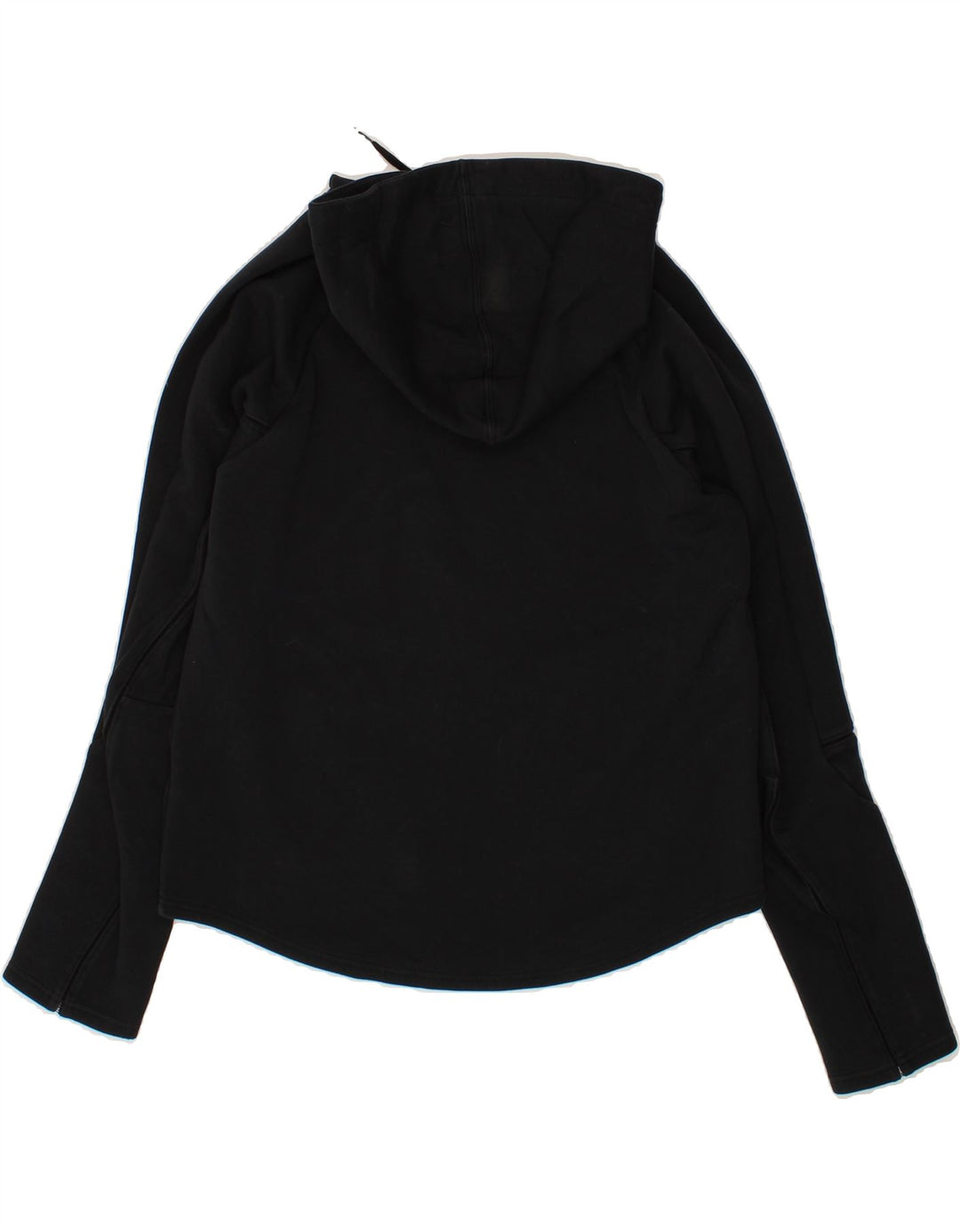 PUMA Womens Hoodie Jumper UK 16 Large Black Polyester Vintage Puma and Second-Hand Puma from Messina Hembry 