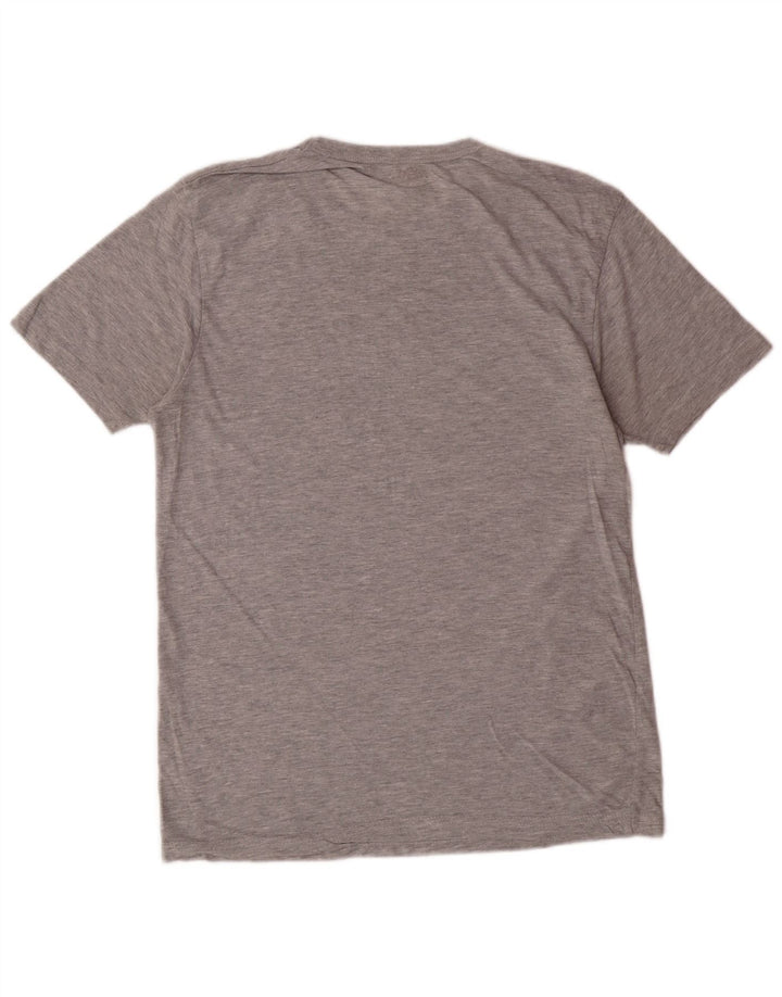 PUMA Womens T-Shirt Top UK 14 Large Grey Cotton