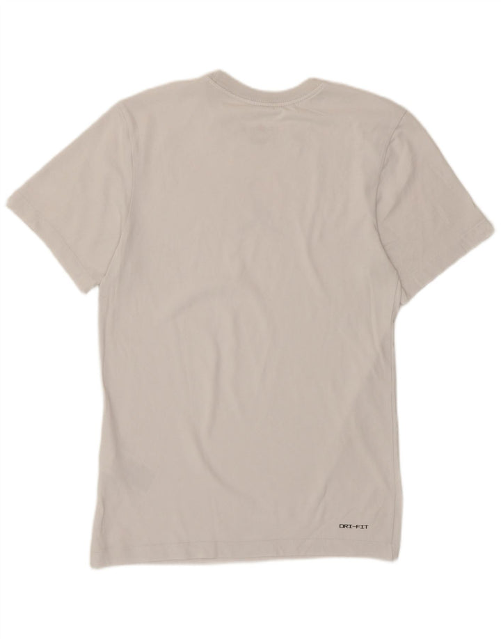 Jordan Mens Graphic T-Shirt Top XS Grey Cotton