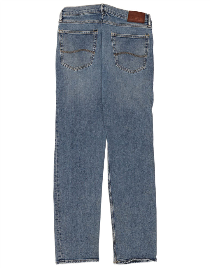 Marks & Spencer Mens Straight Jeans W32 L31 Blue Cotton